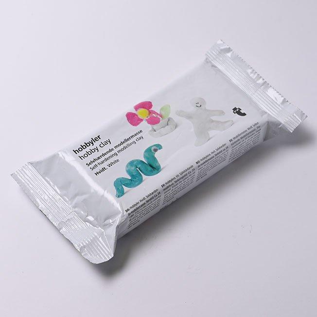 White Self-hardening Hobby clay