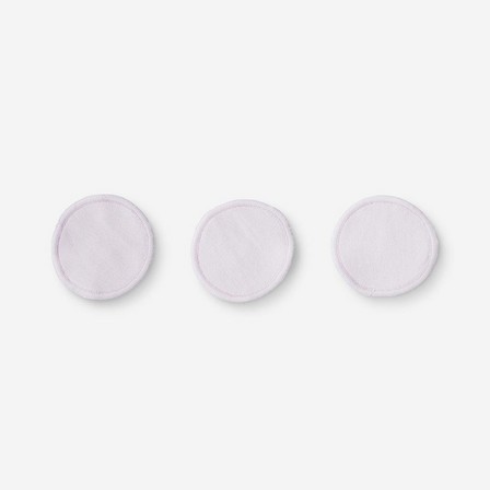 White cotton reusable pads