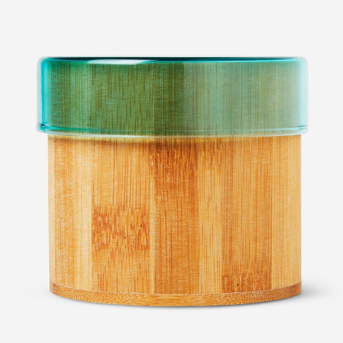 Bamboo organiser pot