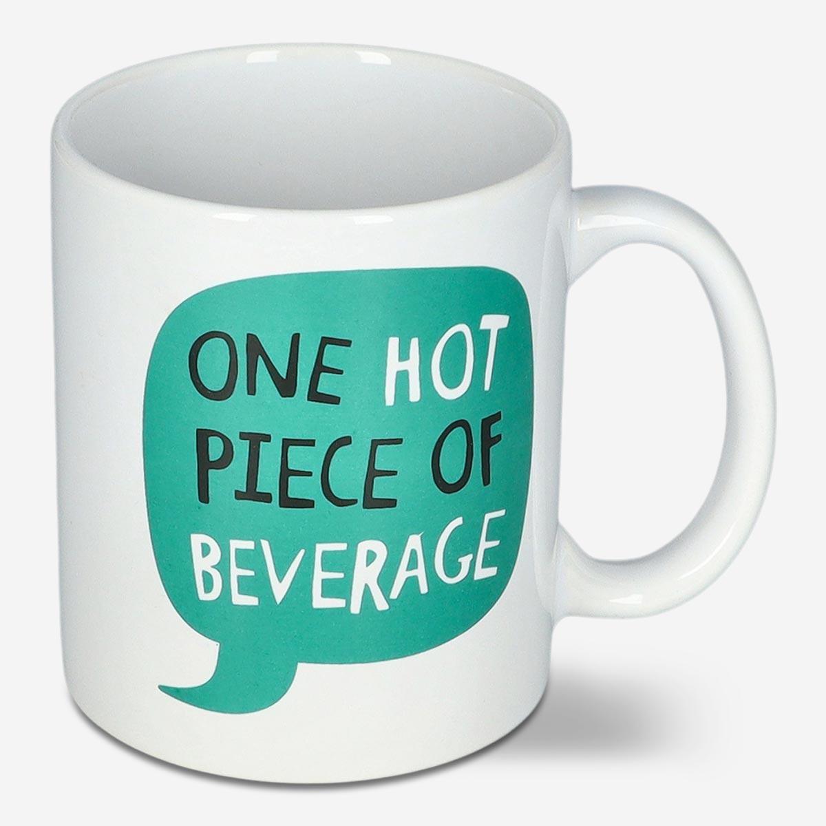White ceramic mug