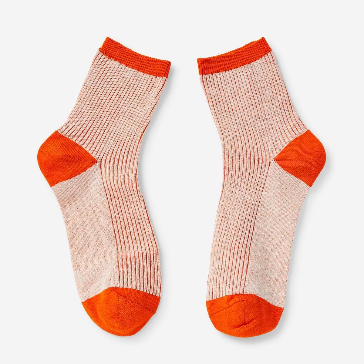 Orange socks. size 36-38