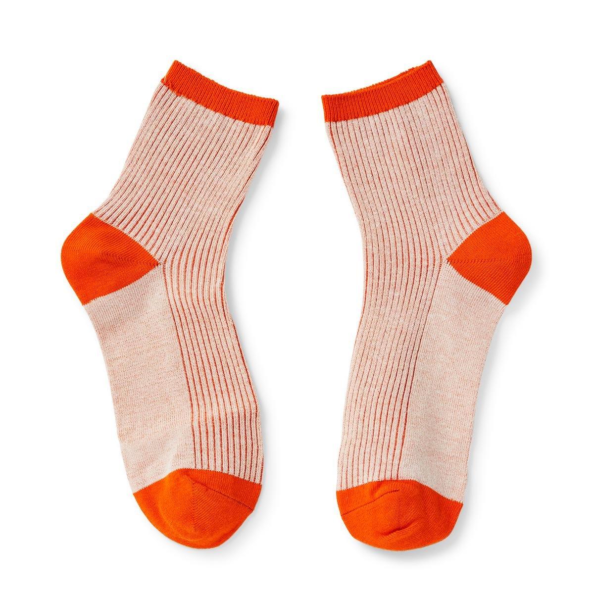Orange socks. size 39-41