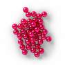 Pink plastic beads