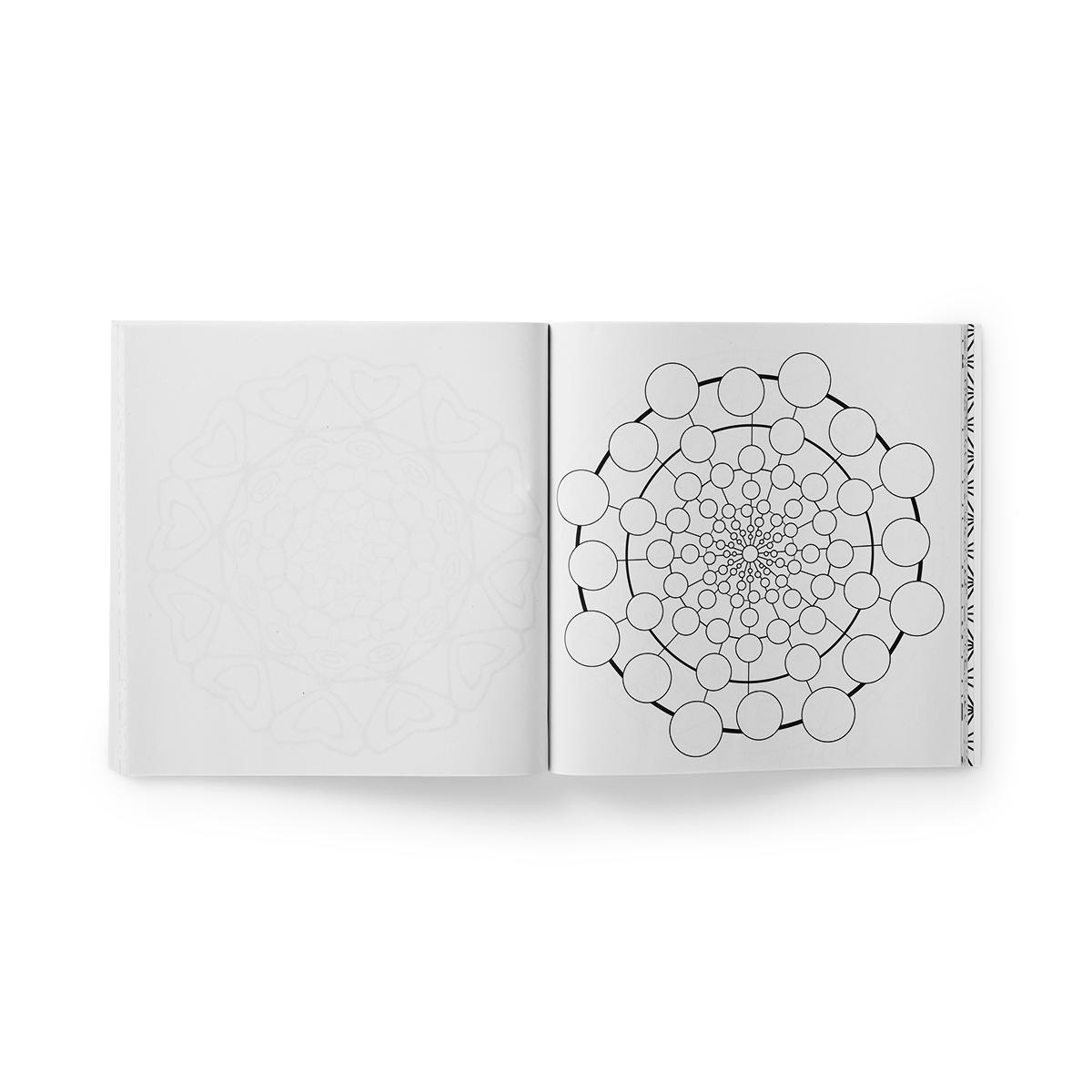 Multicolour Artistic Patterns Colouring Book