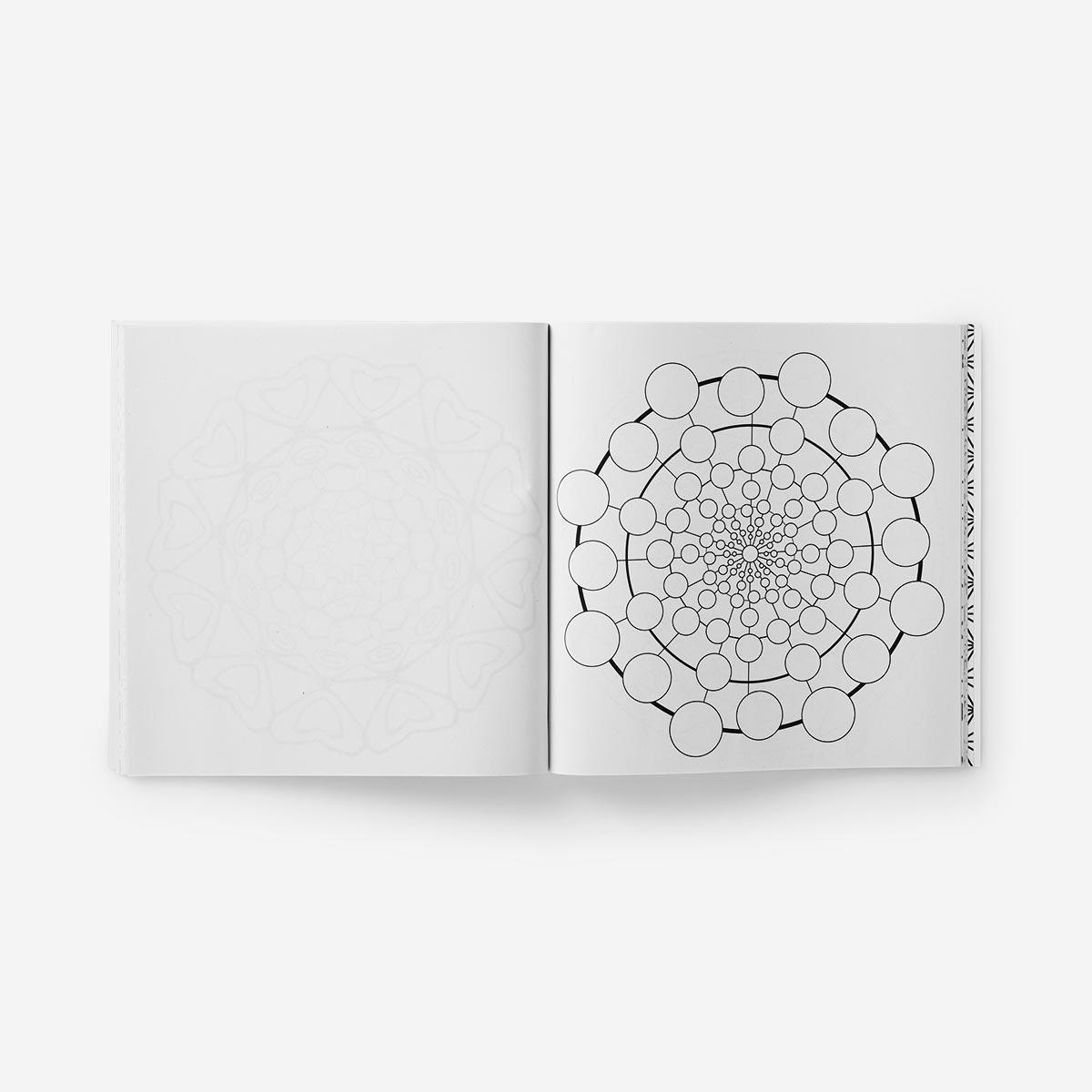 Multicolour Artistic Patterns Colouring Book