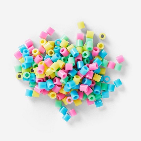Multicolour pastel ironing beads