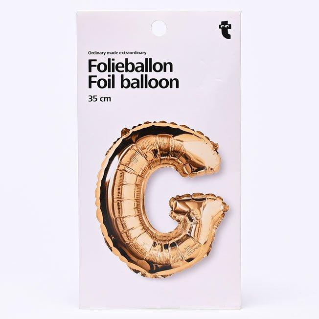 G shaped aluminium balloon