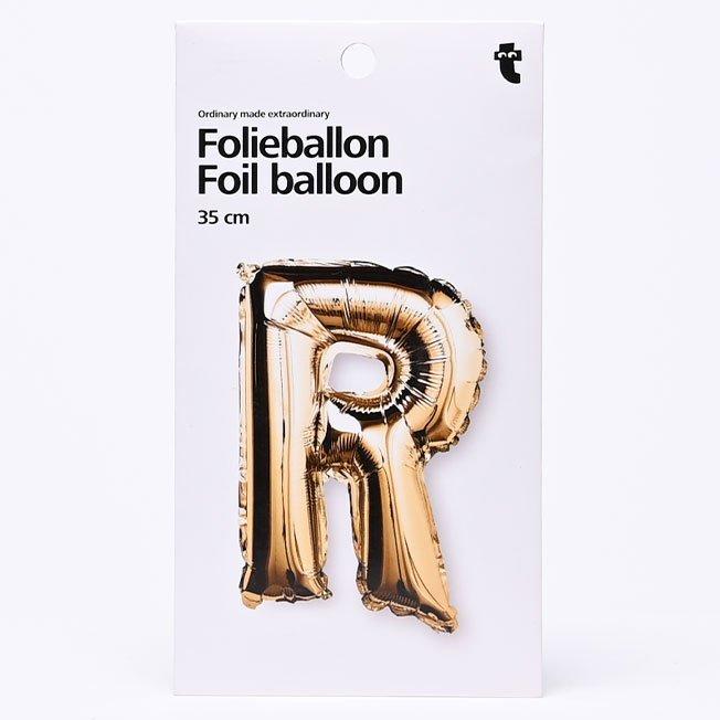 R shaped aluminium balloon