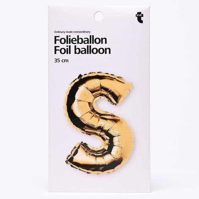 S shaped aluminium balloon