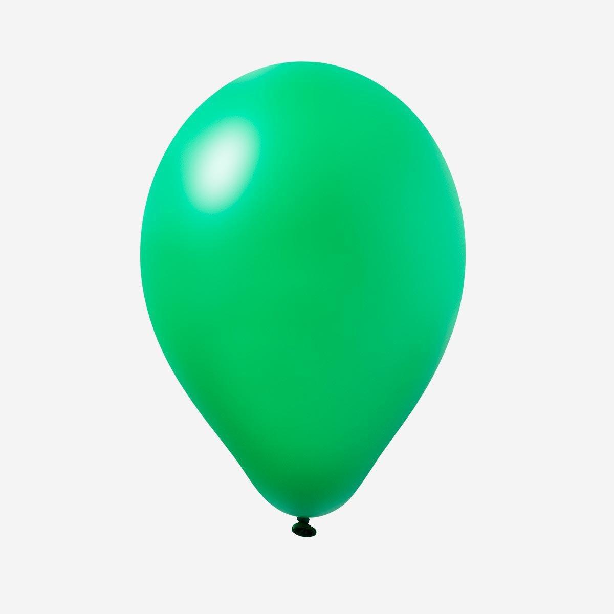 Green balloons