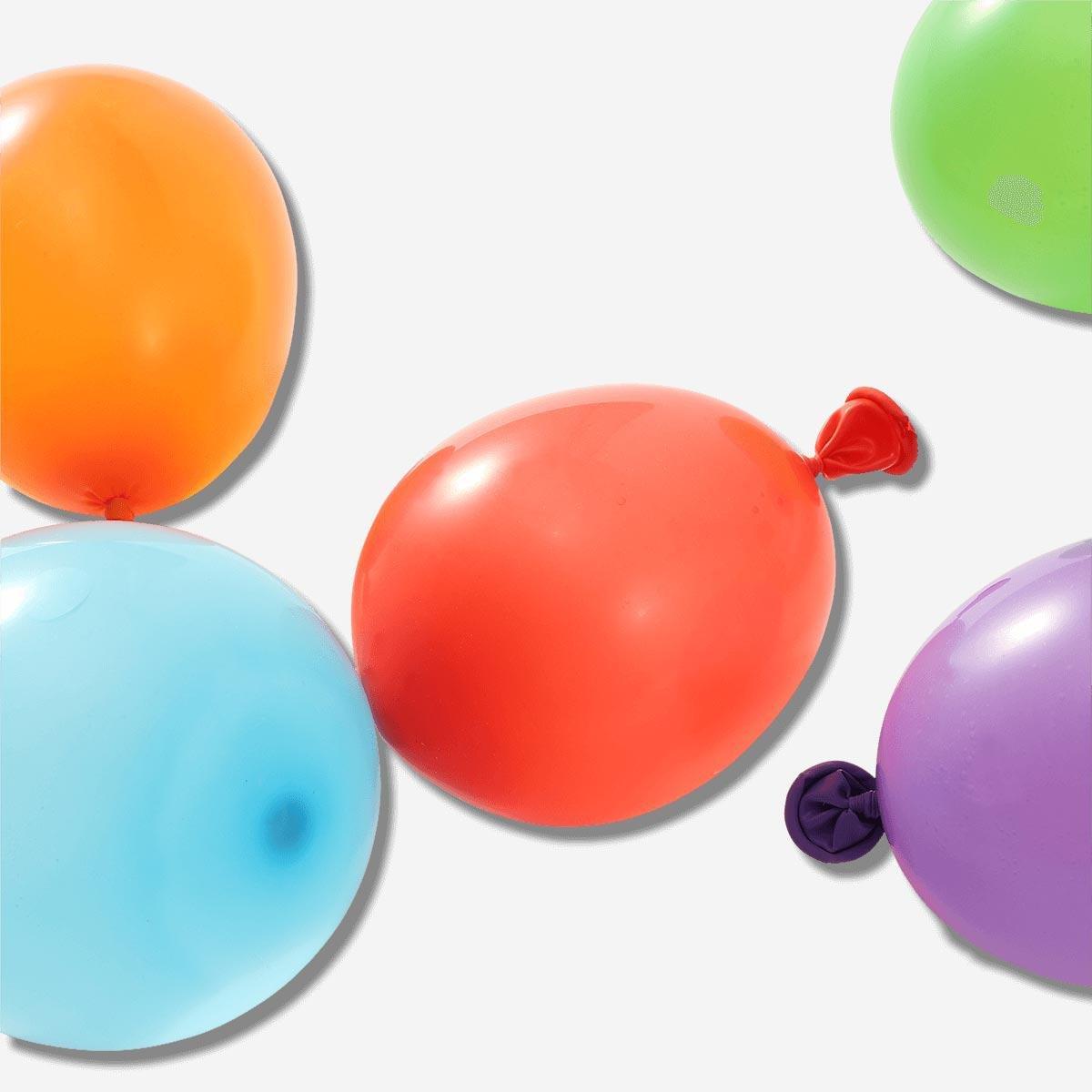 Multicolour water balloons