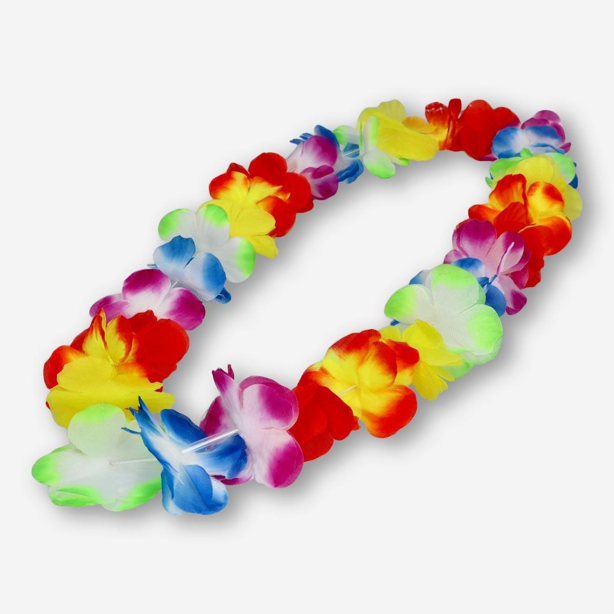 Multicolour hawaiian flowers garland