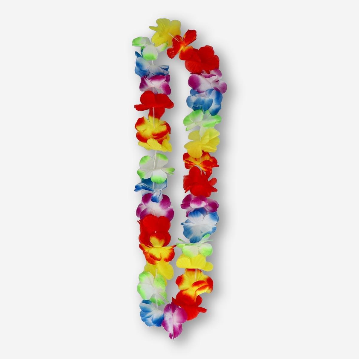 Multicolour Hawaiian flowers garland