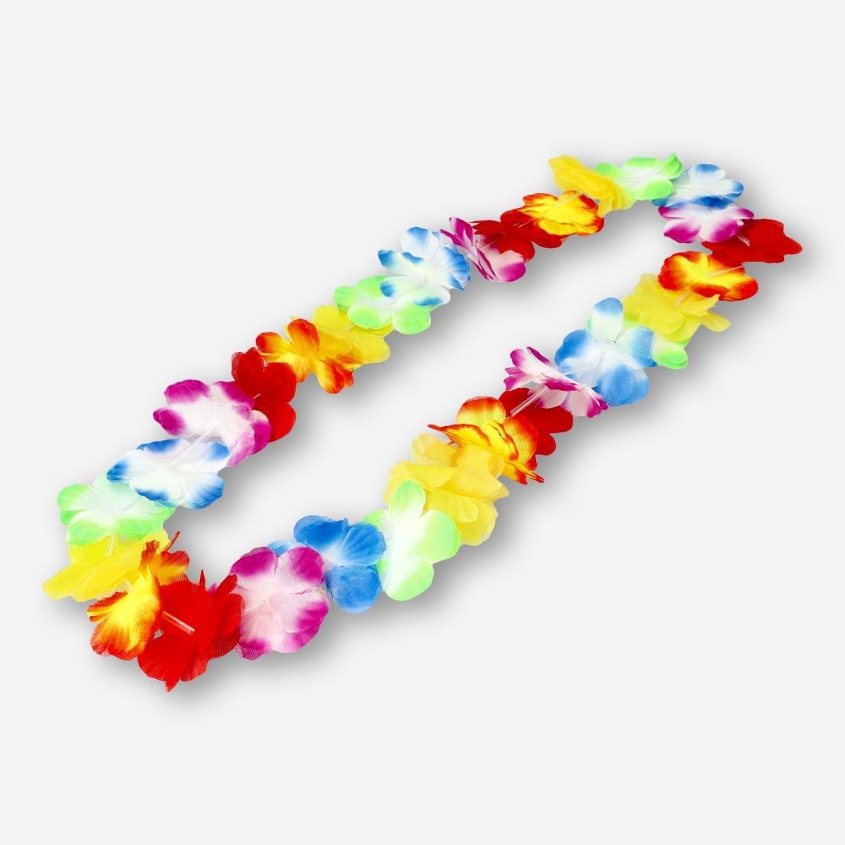 Multicolour hawaiian flowers garland