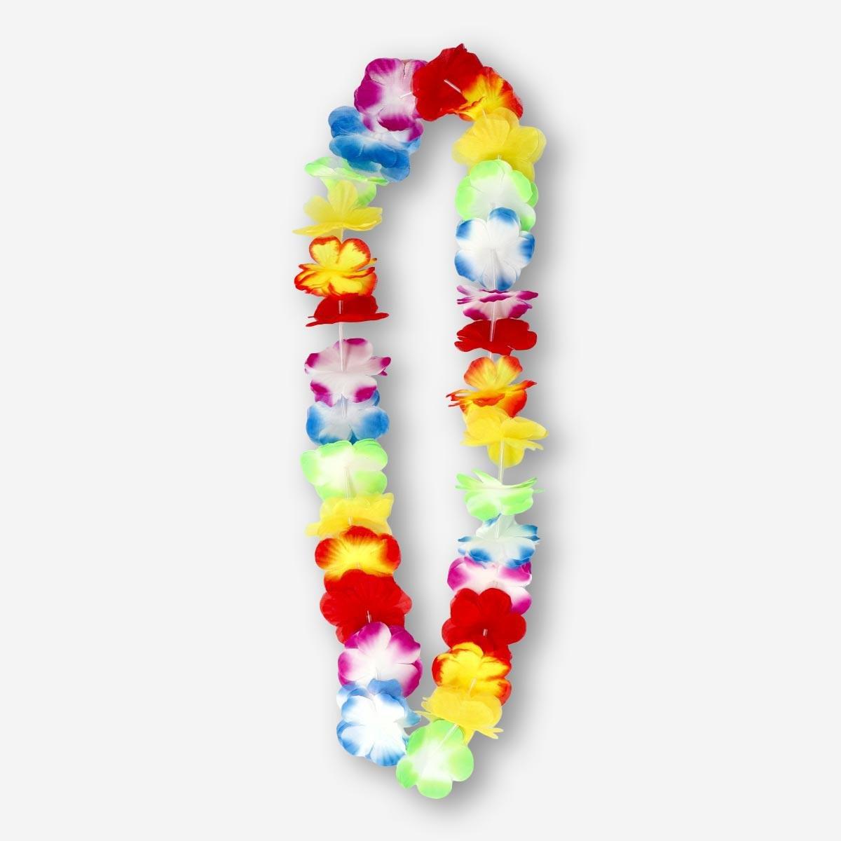 Multicolour hawaiian flowers garland