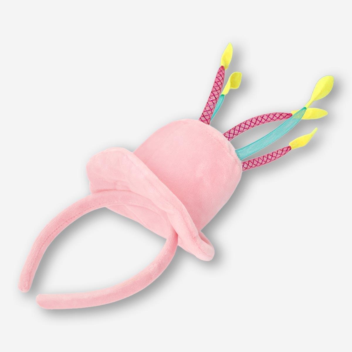 Pink birthday hairband