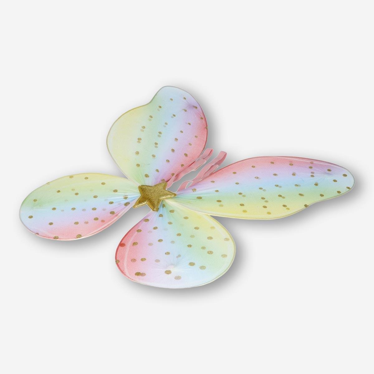 Multicolour elastic butterfly wings