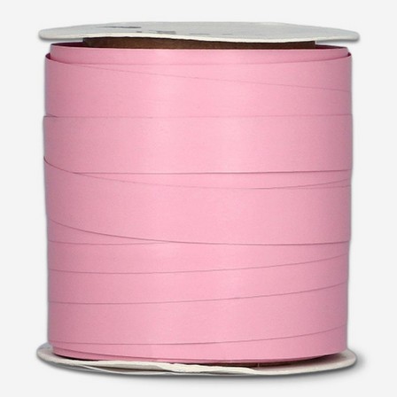 Pink wrapping ribbon