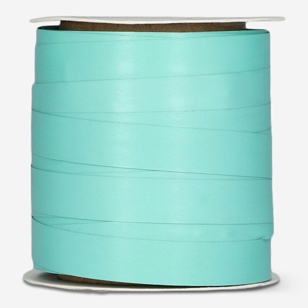 Turquoise wrapping ribbon