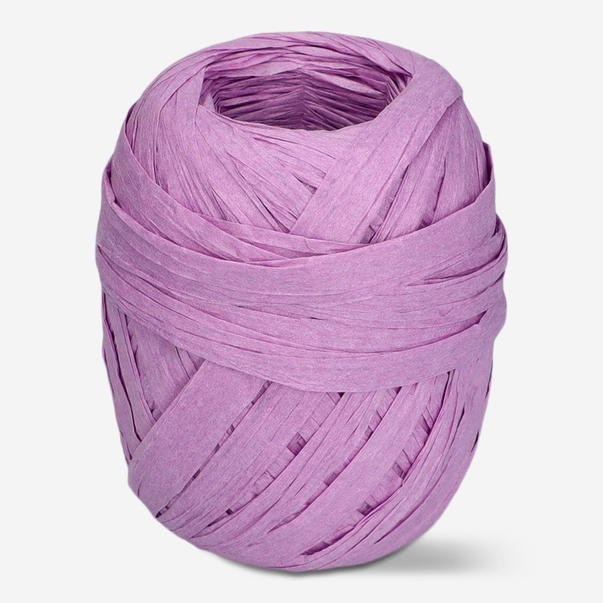 Pink wrapping ribbon