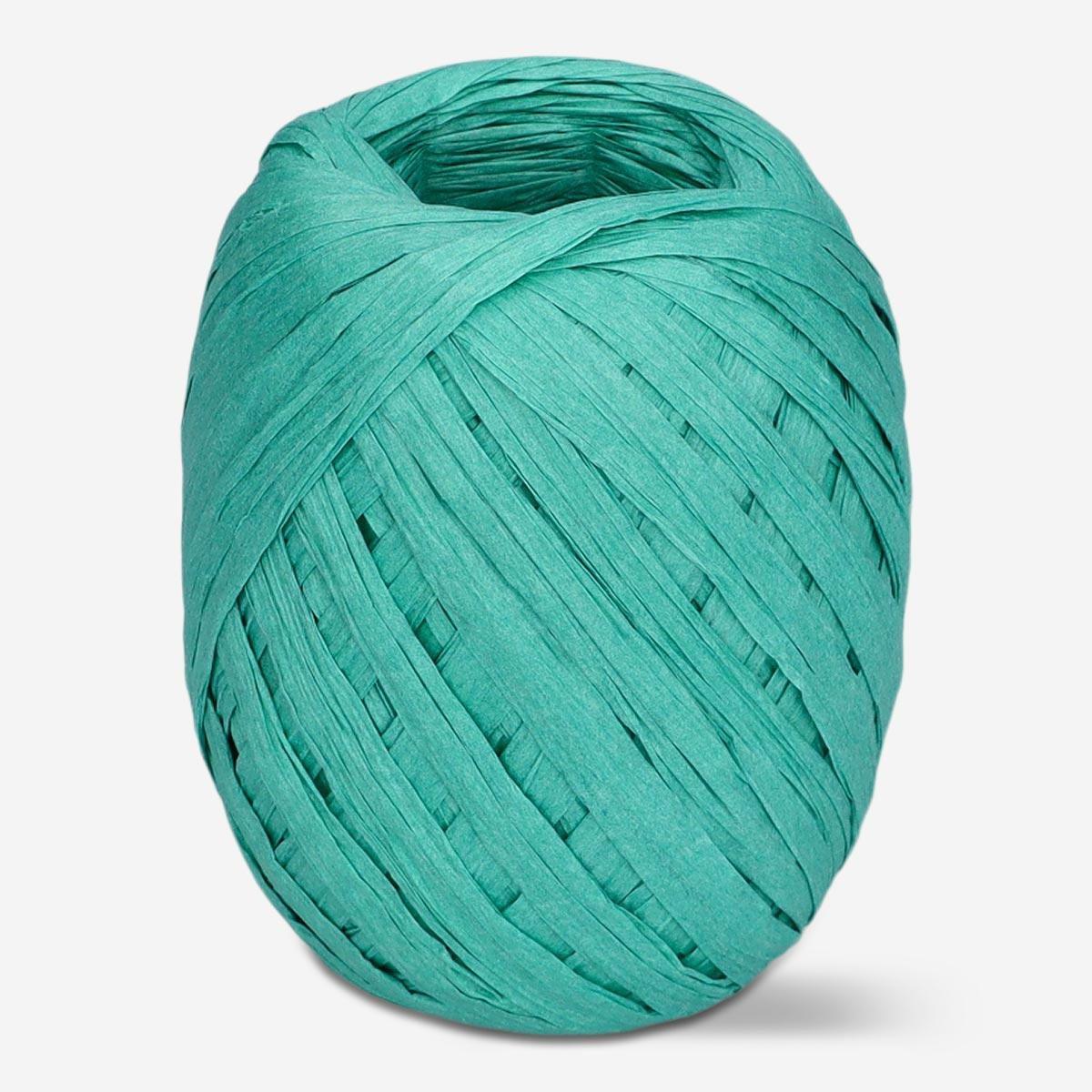 Turquoise wrapping ribbon