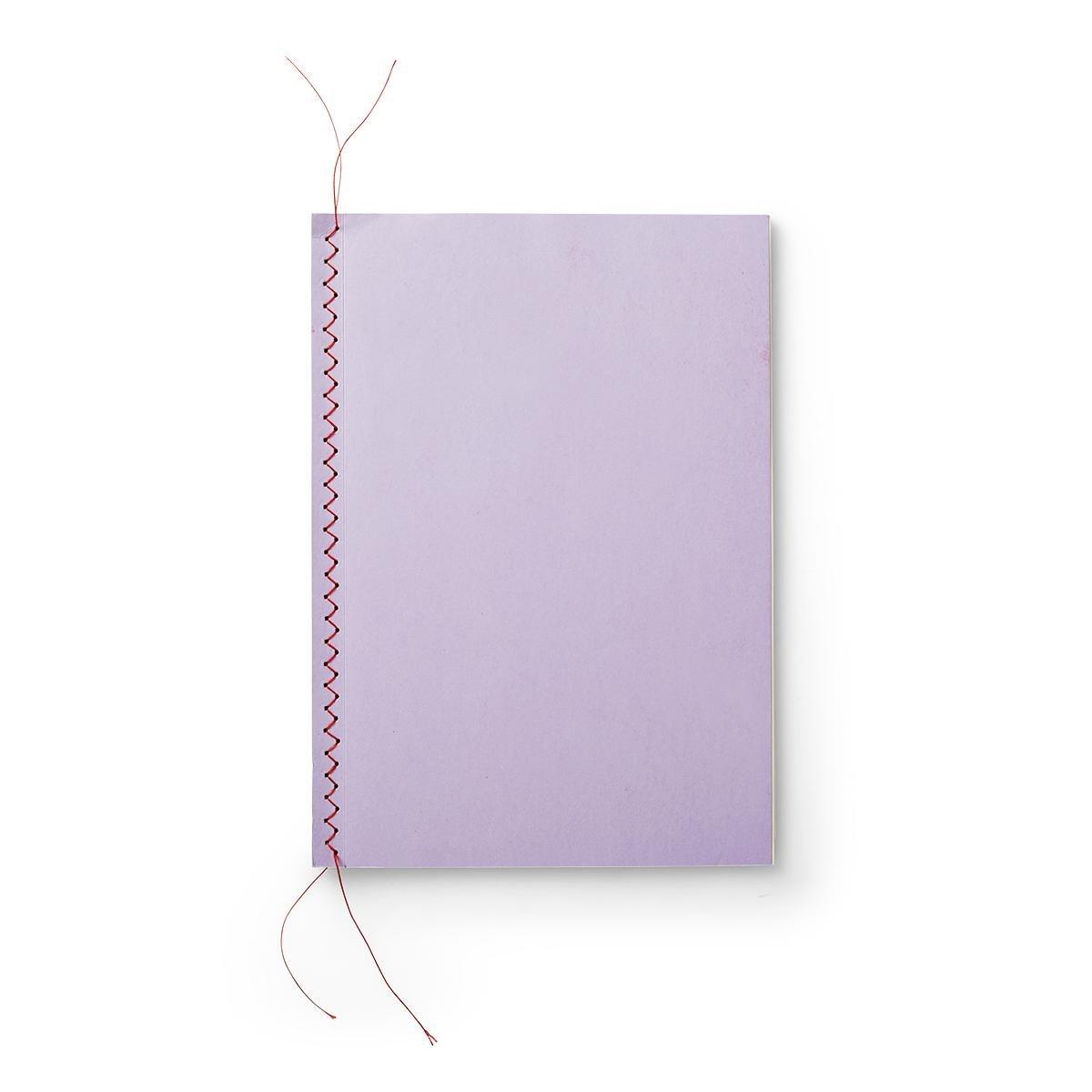 Purple hardcover notebook. a5