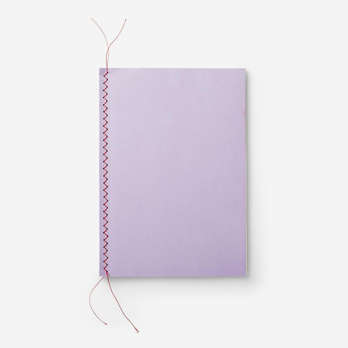 Purple hardcover notebook. a5