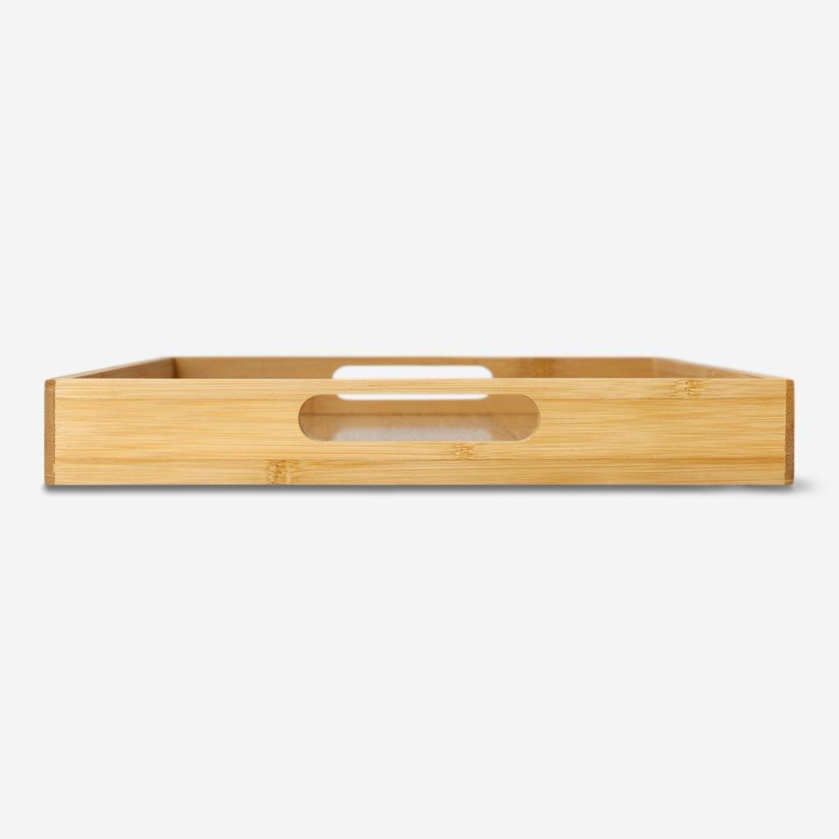 Bamboo serving tray