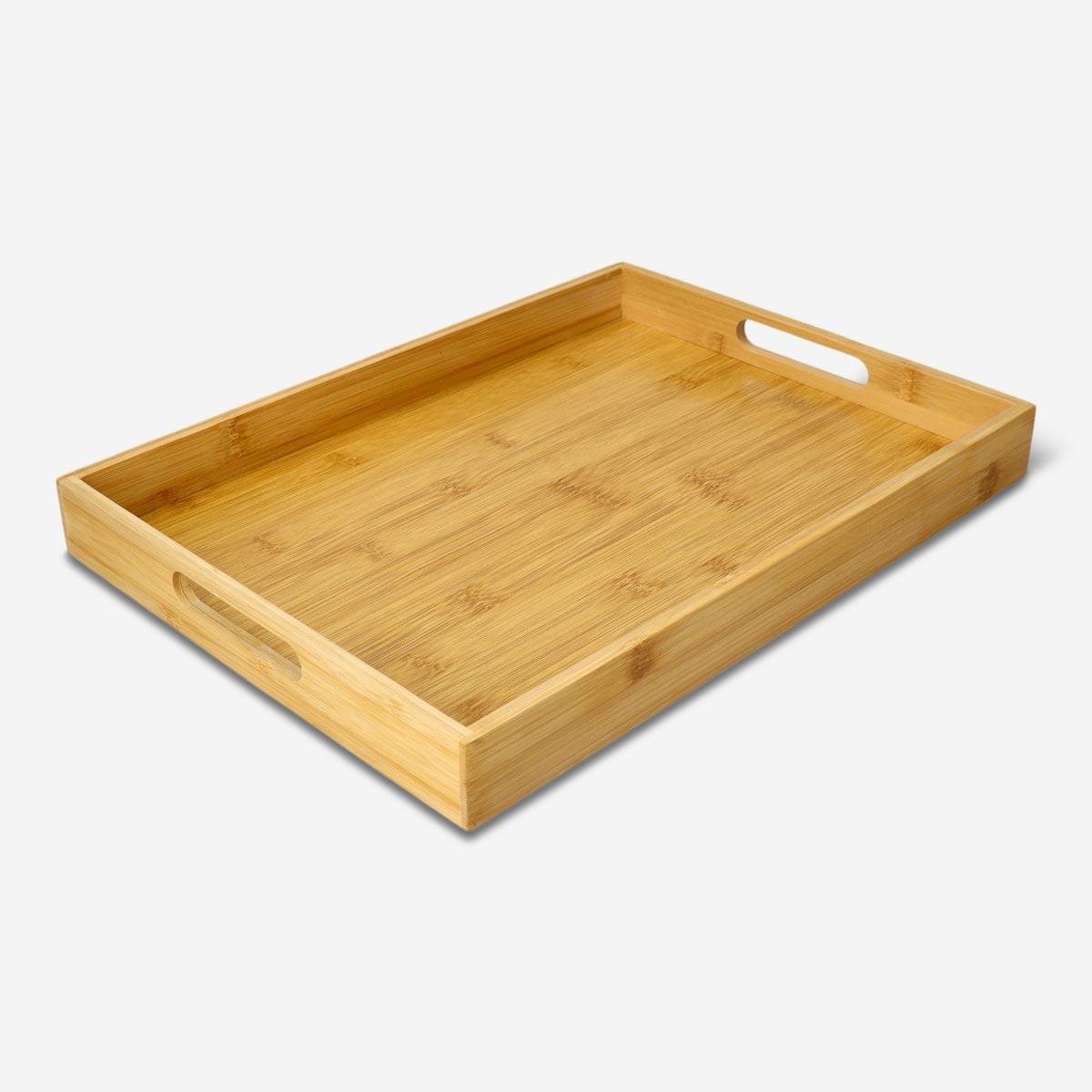 Bamboo serving tray