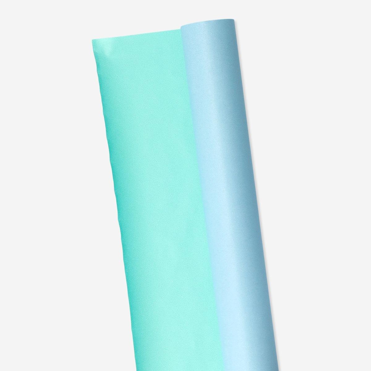 Blue wrapping paper