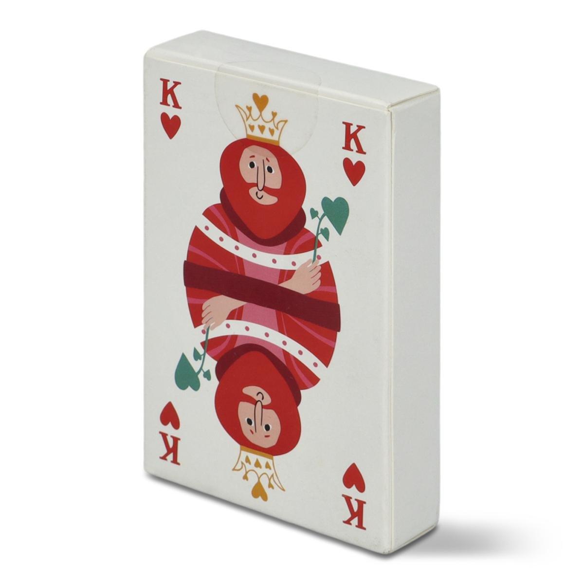 White classic playing cards