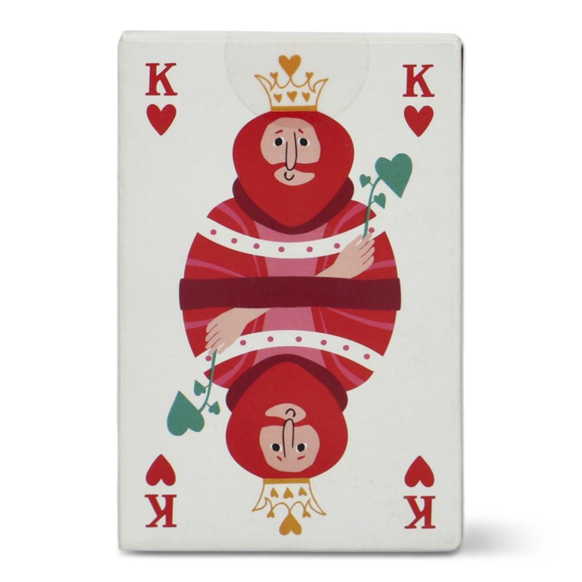 White classic playing cards