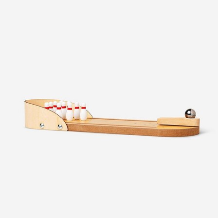 Wooden bowling game