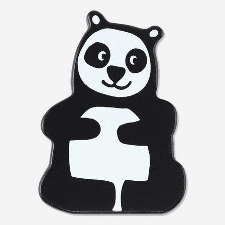 Black panda wooden animal