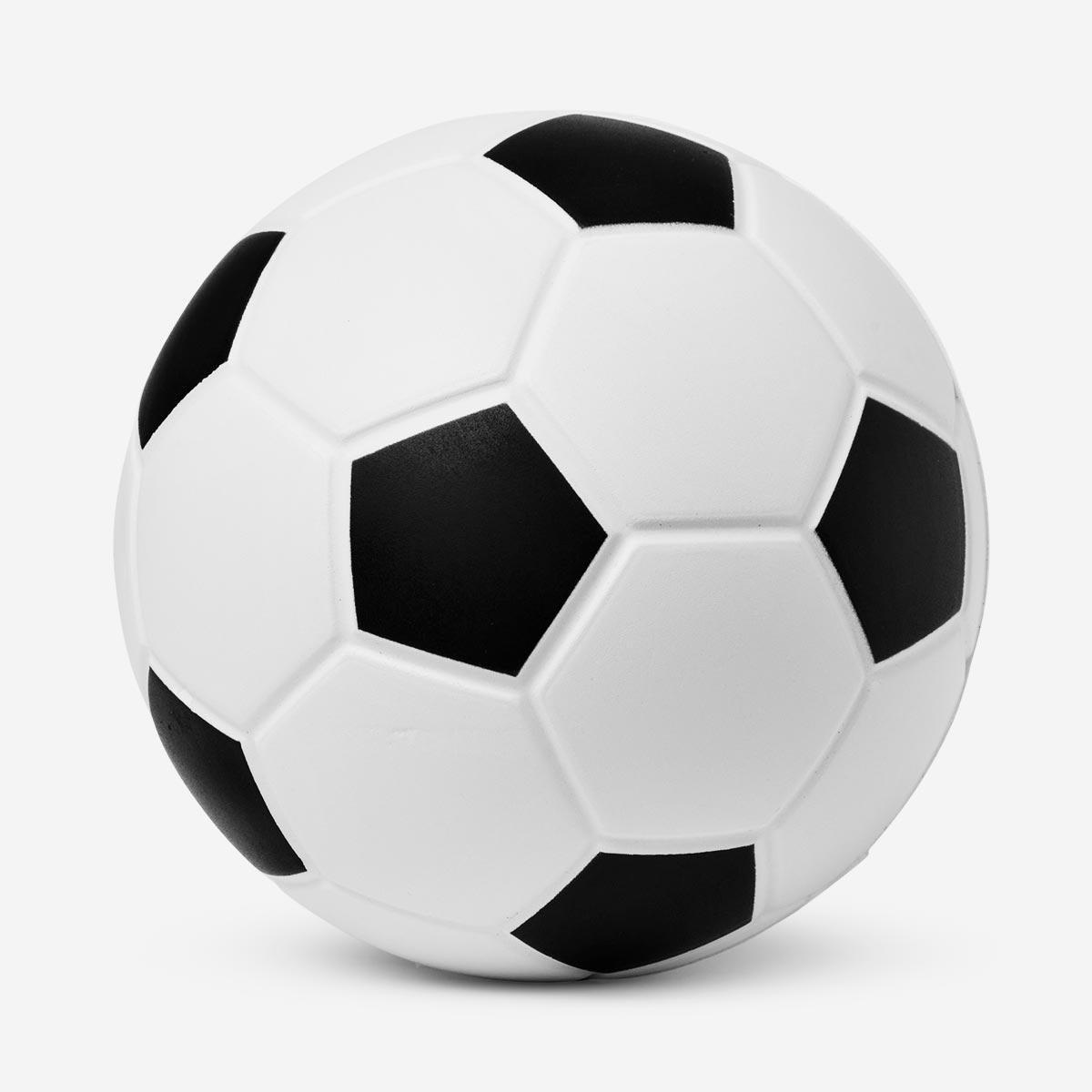 White Football rubber ball