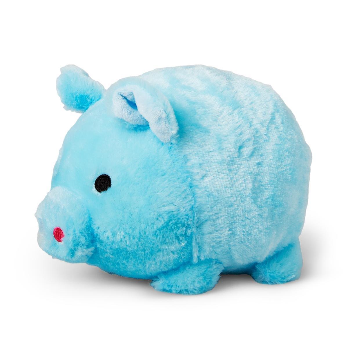 Blue pig soft plush Flying Tiger UAE