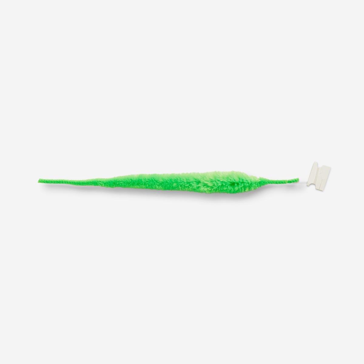 Green Furry Twisty Worm