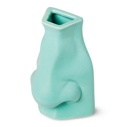 Turquoise nose vase