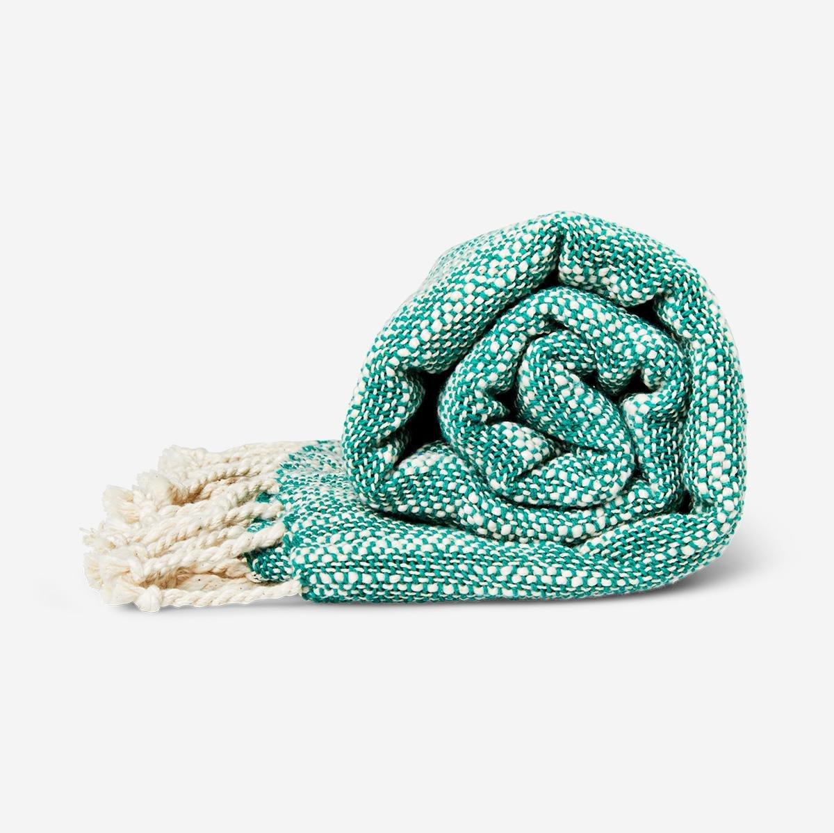Turquoise blanket