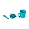 Blue breakfast cup
