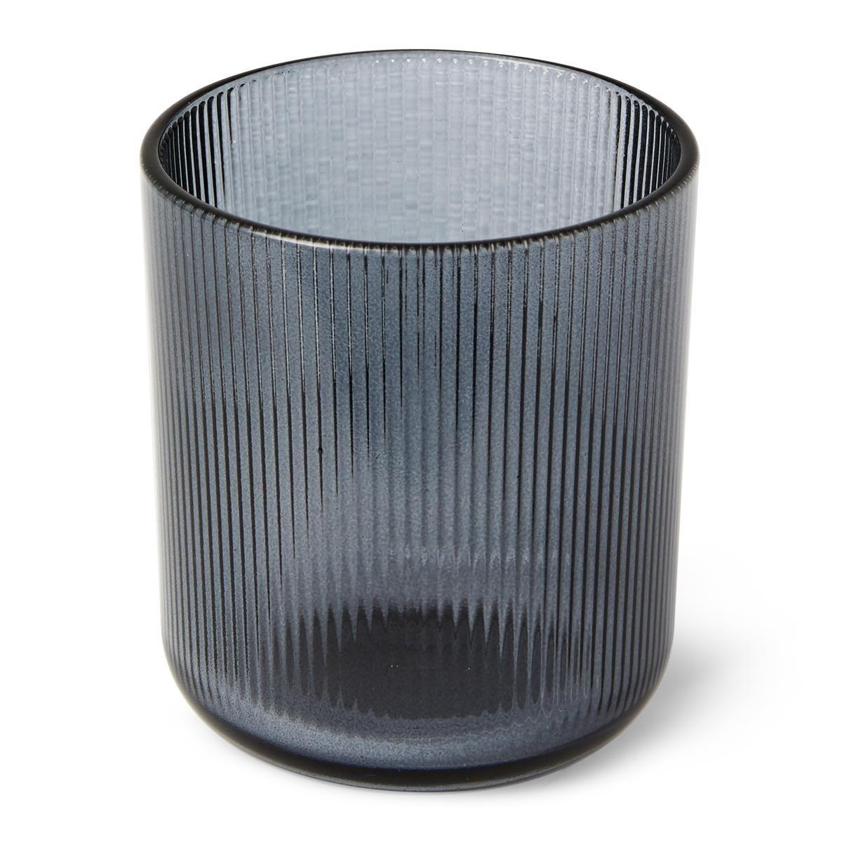 Grey drinking glass