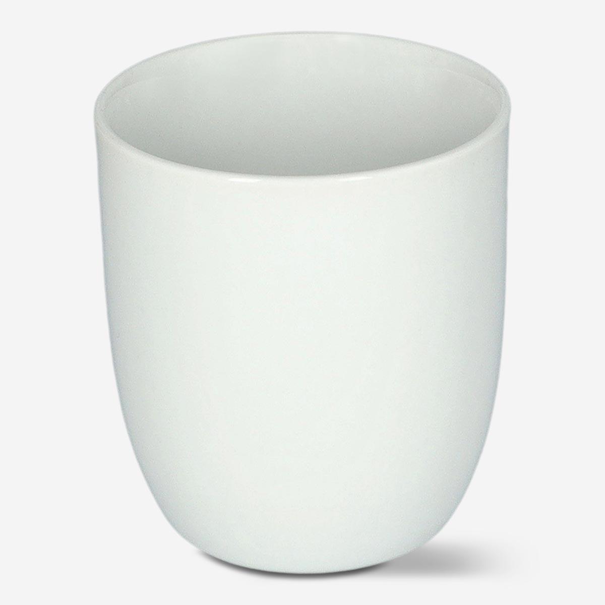 White ceramic mug