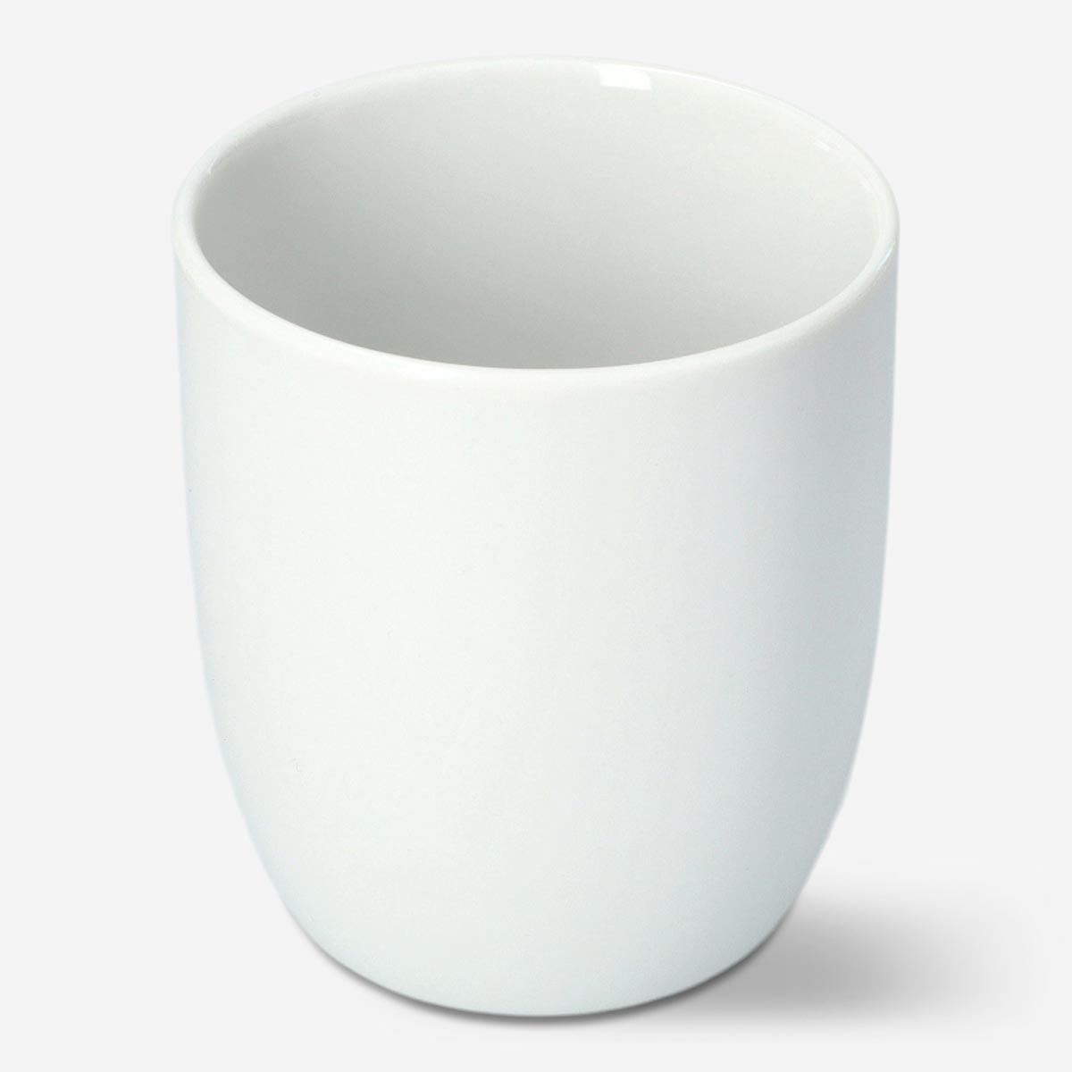 White ceramic mug