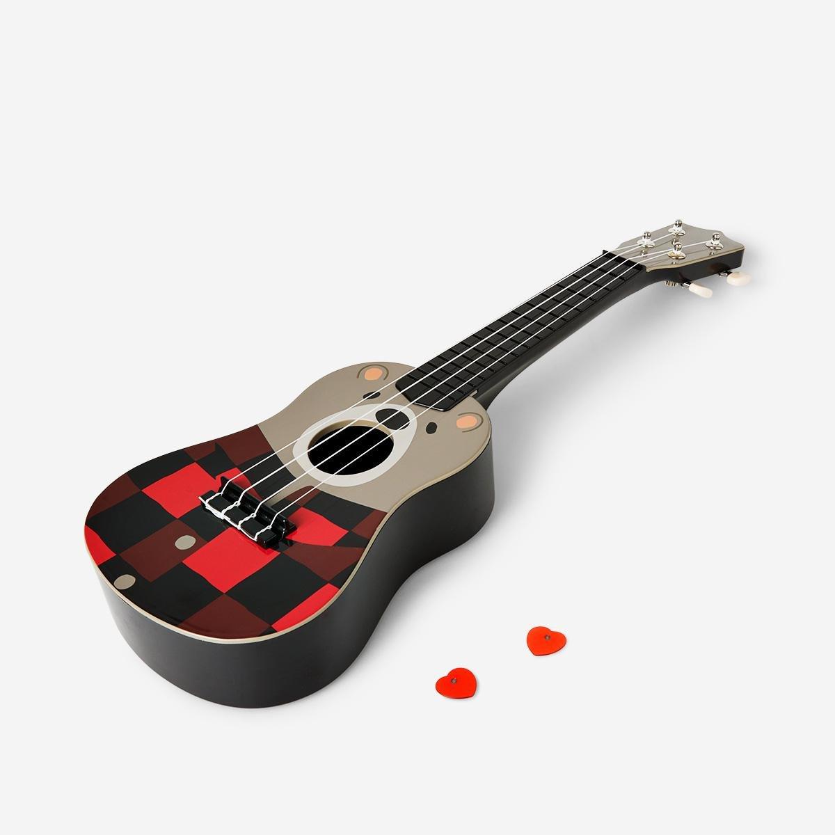 Black bear ukulele