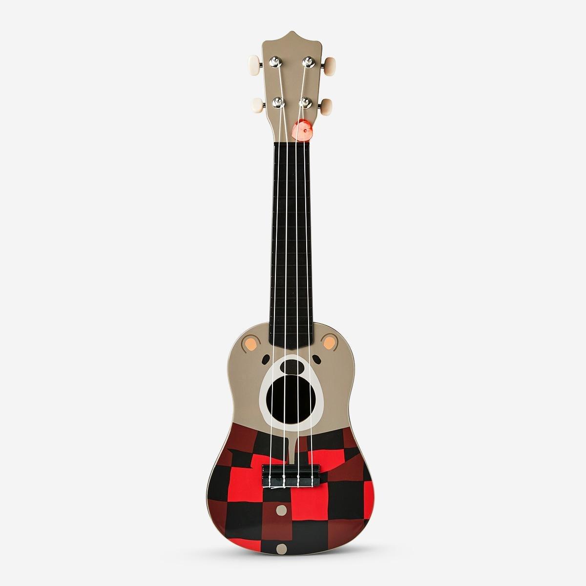 Black bear ukulele