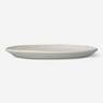 Grey stoneware plate. 25 cm