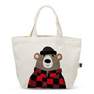 Bear recycled cotton tote bag