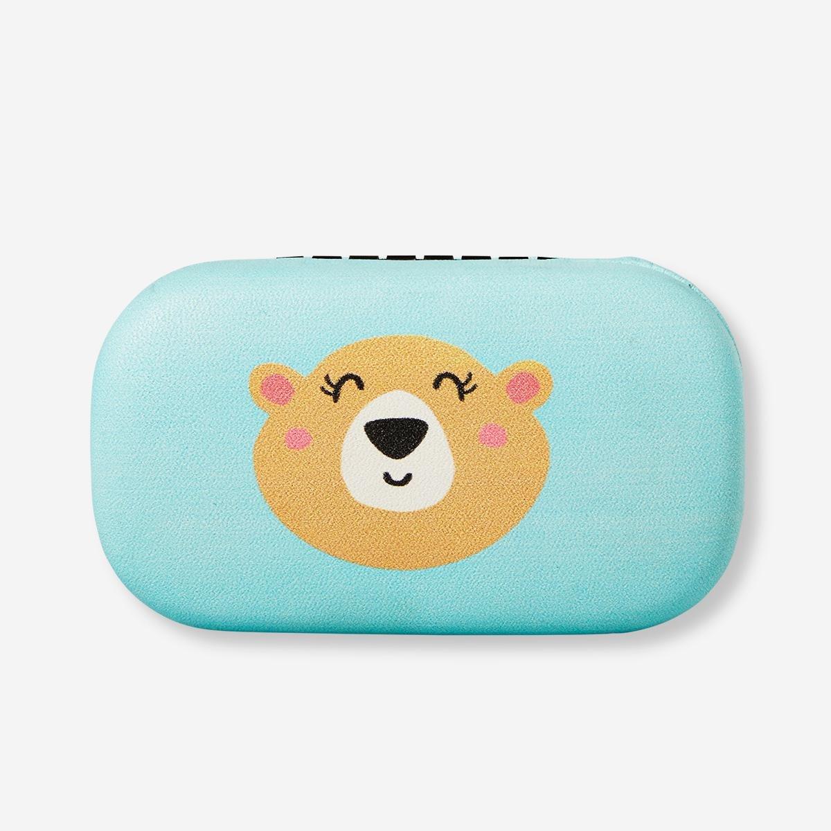 Blue jewellery case
