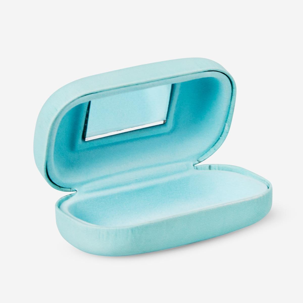 Blue jewellery case