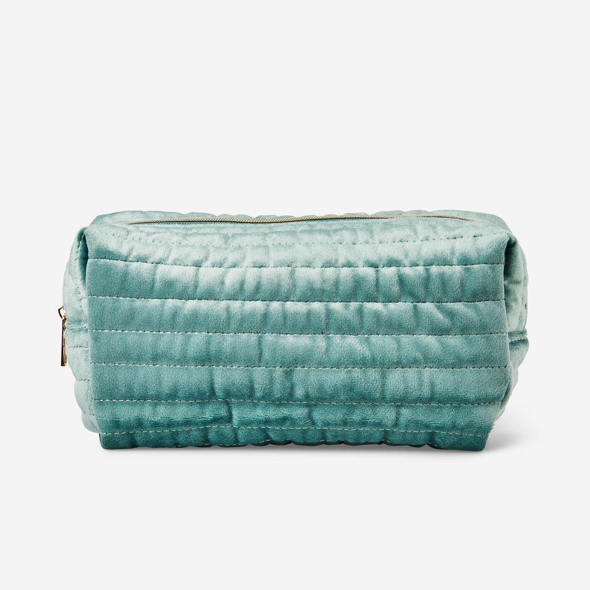 Green cosmetic bag